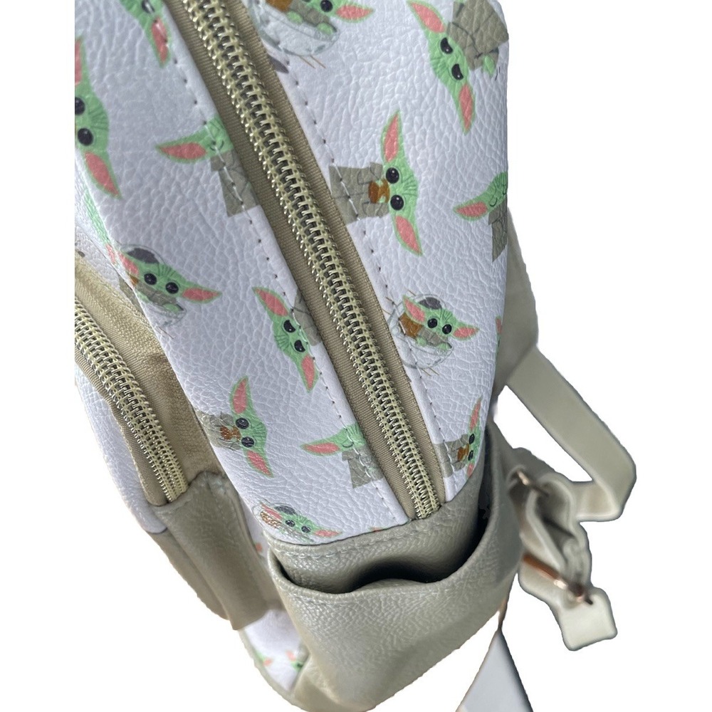 NEW, Disney Star Wars Mandalorian Baby Yoda Mini Backpack Dani Nicole NWT - Picture 7 of 8